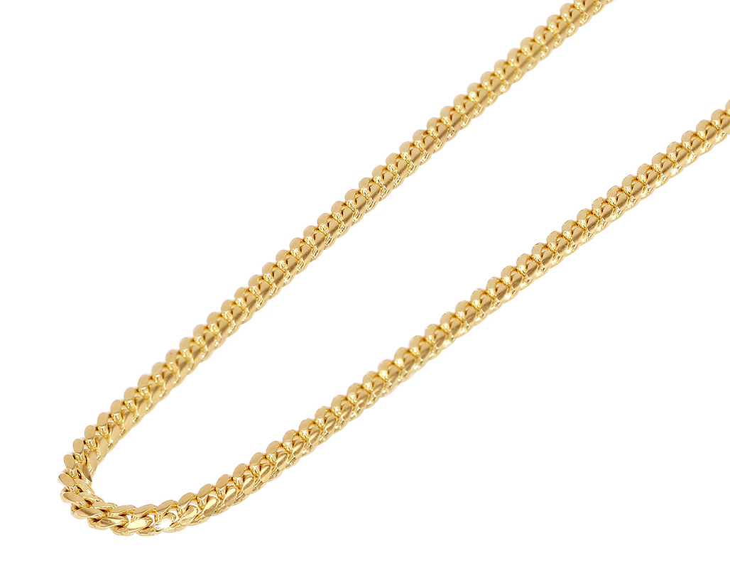 Pre-owned Jewelry Unlimited Unisex Miami Cuban Link Chain Necklace 2.5mm Real Solid 10k Yellow Gold 16-30...