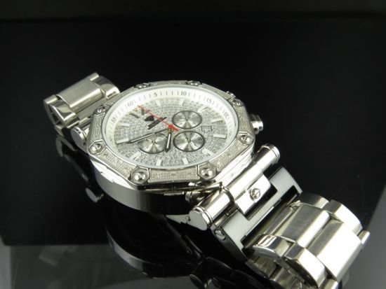 Mens Aqua Master Black MOP Dial Diamond Watch W#147-89-15