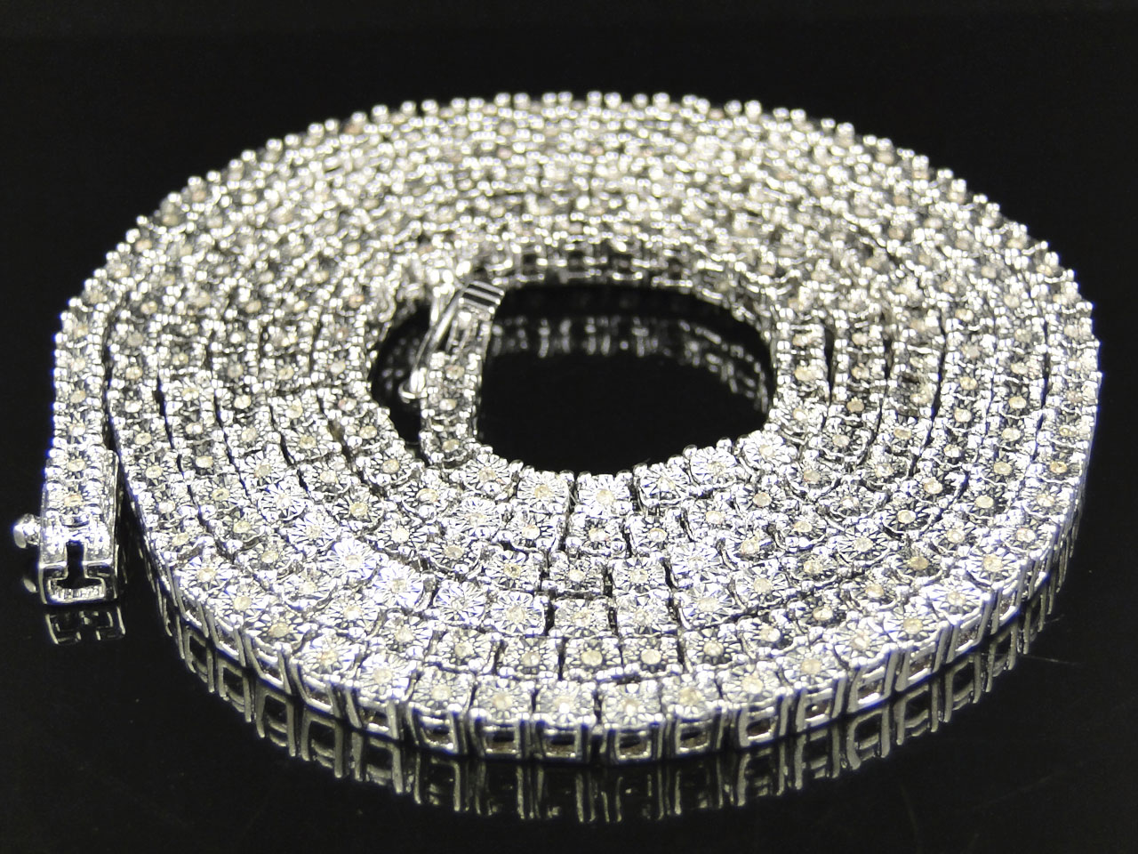 Real Gold And Diamond Chains Deals, 54 