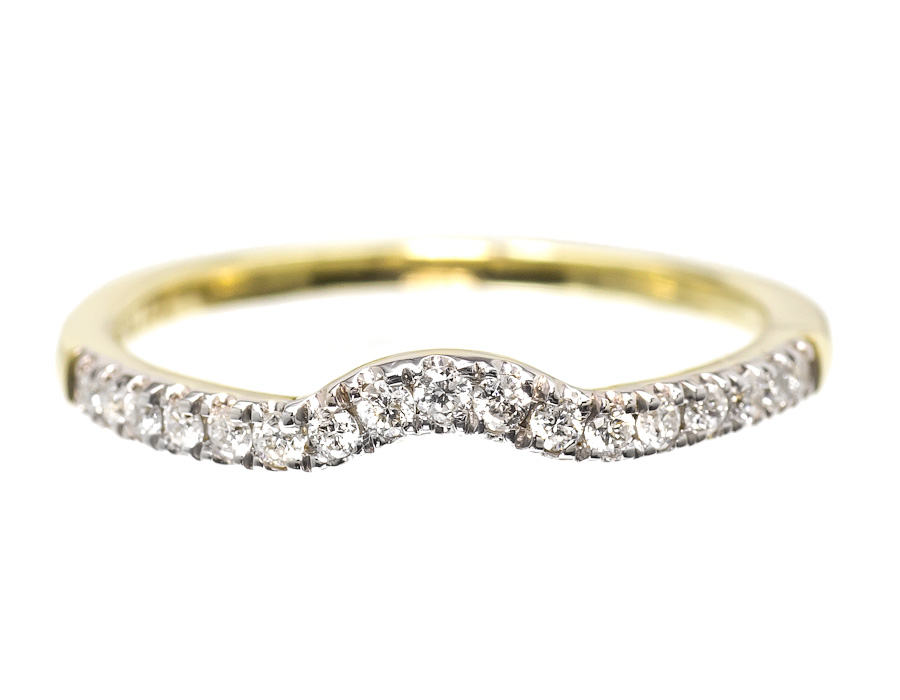 14k Womens Yellow Gold Round Diamond Wedding Engagement Enhancer Band ...