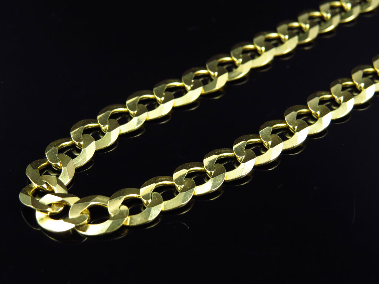 10k Gold Curb Chain Hot Sale, 50% OFF 