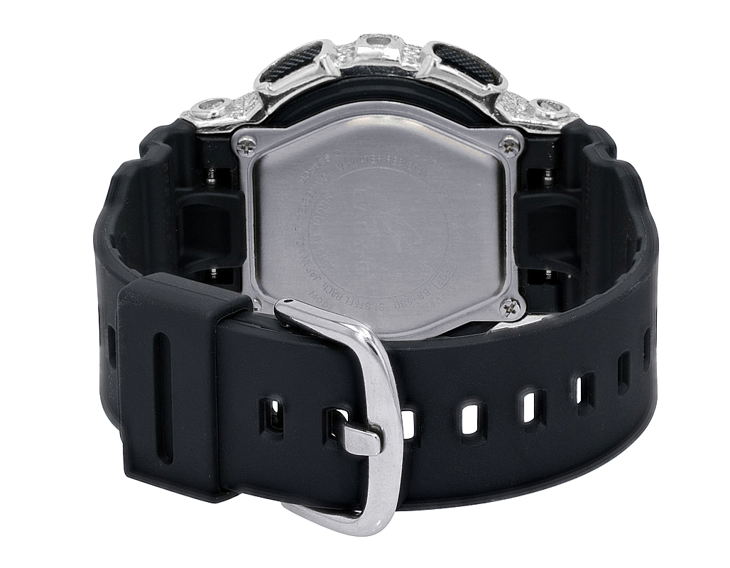 Casio G-Shock BA-130-1A2ER Orologio Analogico-digitale Al Quarzo, Quadrante Blu E Cinturino Nero, 100mt