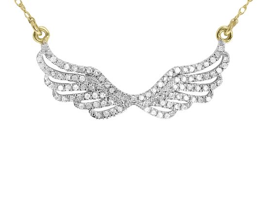 angle wings neckless