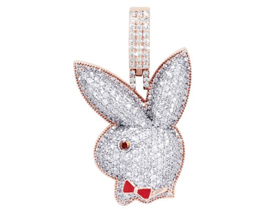 Playboy Bunny Diamond Pendant